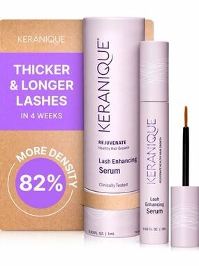 Keranique Lash Enhancing Serum — Pink Lash Growth Serum